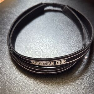 Dior Elegant Black and White Headband
